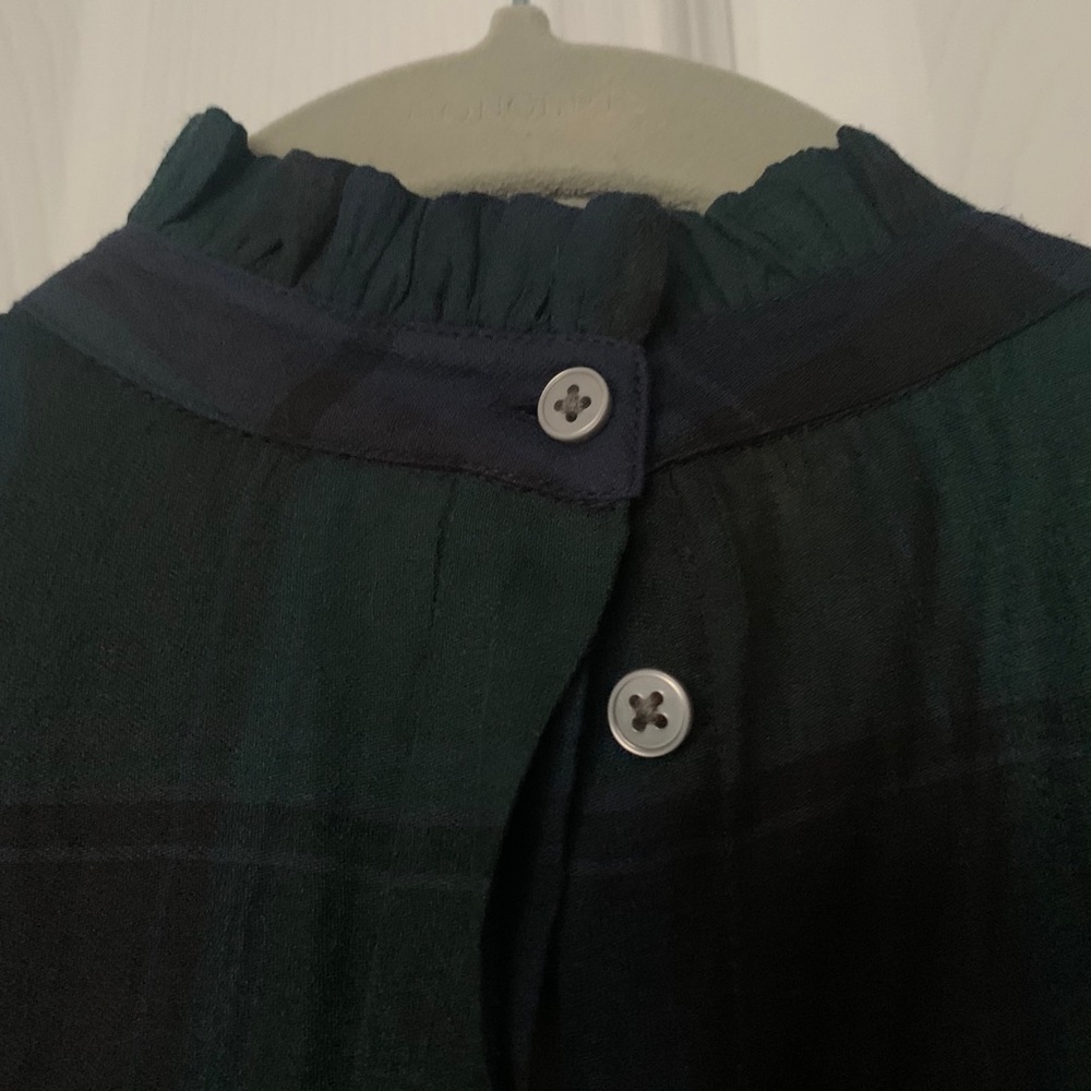 Loft Plaid Print Button Down - image 2
